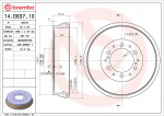 Piduritrummel BREMBO 14.D637.10