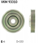 Rihmaratas,v&auml;ntv&otilde;ll SKF VKM 93310