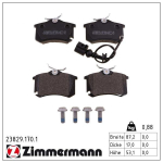 Piduriklotsi komplekt,ketaspidur ZIMMERMANN 23829.170.1