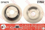 Piduriketas TRW DF6678