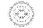 Piduritrummel TRW DB4575B