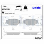 Piduriklotsi komplekt,ketaspidur DELPHI LP2444