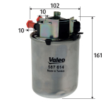 K&uuml;tusefilter VALEO 587614