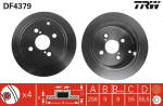 Piduriketas TRW DF4379