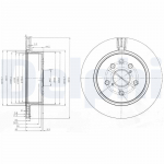 Piduriketas DELPHI BG4024