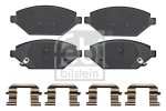 Piduriklotsi komplekt,ketaspidur FEBI BILSTEIN 175679