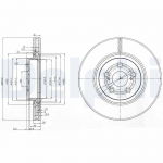 Piduriketas DELPHI BG3914