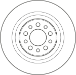 Piduriketas TRW DF4068