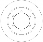 Piduriketas TRW DF6790