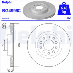 Piduriketas DELPHI BG4999C