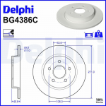 Piduriketas DELPHI BG4386C