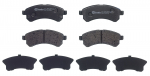 Piduriklotsi komplekt,ketaspidur BREMBO P 82 004