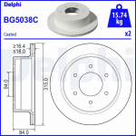 Piduriketas DELPHI BG5038C