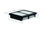 &Otilde;hufilter MAHLE LX 2973