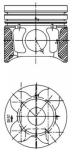 Kolvid KOLBENSCHMIDT 40179610