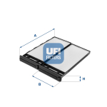 Filter,salongi&otilde;hk UFI 53.258.00