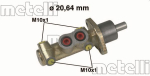 Peapiduri silinder METELLI 05-0461