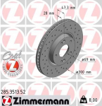 Piduriketas ZIMMERMANN 285.3513.52