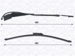 Kojameehe komplekt, klaasipesu MAGNETI MARELLI 000723180457