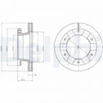 Piduriketas DELPHI BG4285