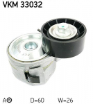 Rihmapinguti,soonrihm SKF VKM 33032