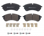 Piduriklotsi komplekt,ketaspidur BREMBO P 85 169