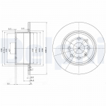 Piduriketas DELPHI BG2637