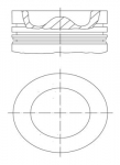 Kolvid MAHLE 039 PI 00127 000