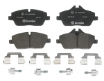 Piduriklotsi komplekt,ketaspidur BREMBO P 06 091