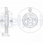 Piduriketas DELPHI BG3988