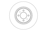 Piduriketas TRW DF6025