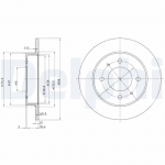 Piduriketas DELPHI BG3070