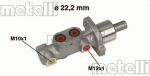 Peapiduri silinder METELLI 05-0365