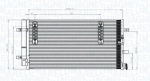 Kondensaator,kliimaseade MAGNETI MARELLI 350203827000