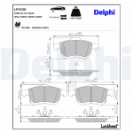 Piduriklotsi komplekt,ketaspidur DELPHI LP3220