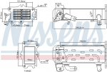 Radiaator,heitgaaside tagasijooks NISSENS 989447