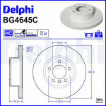 Piduriketas DELPHI BG4645C