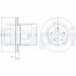 Piduriketas DELPHI BG4240C