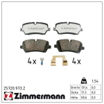 Piduriklotsi komplekt,ketaspidur ZIMMERMANN 25720.973.2