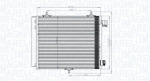 Kondensaator,kliimaseade MAGNETI MARELLI 350203818000