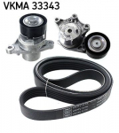 Soonrihmakomplekt SKF VKMA 33343