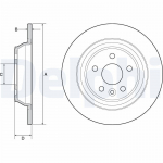 Piduriketas DELPHI BG4804C