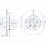 Piduriketas DELPHI BG3965