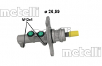 Peapiduri silinder METELLI 05-1270