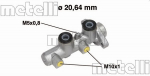 Peapiduri silinder METELLI 05-0514