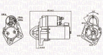 Starter MAGNETI MARELLI MQS1289