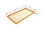 &Otilde;hufilter BOSCH F 026 400 505