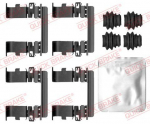 Lisakomplekt, ketaspiduriklotsid QUICK BRAKE 109-0185