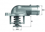 Termostaat,Jahutusvedelik MAHLE TI 212 87D