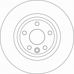 Piduriketas TRW DF6947